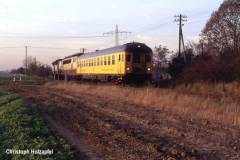 Messzug mit 103 001 bei Wardt