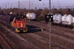 Solvay Lok 3 im Güterbahnhof Millingen