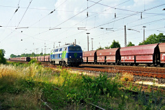 NIAG Lok 9 durchfährt Rheinkamp