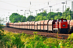 RAG 643 vom Bergwerk West im Bahnhof Rheinkamp