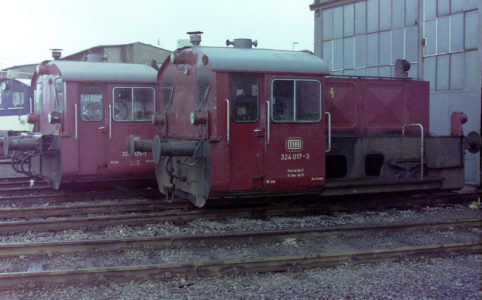 2 x Köf II im Bw Krefeld