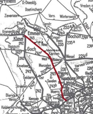 Karte Hippelandexpress