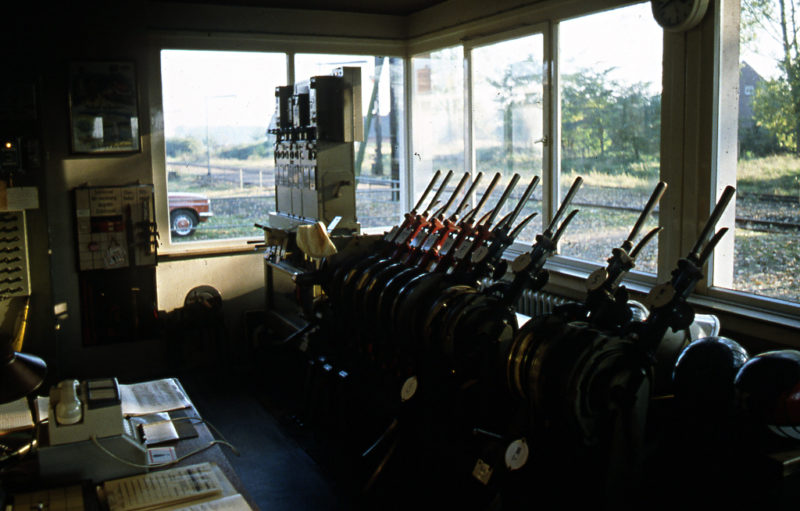 Stellwerksraum Marienbaum