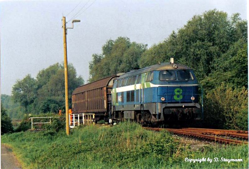 NIAG 8 in Büderich, Anschl. Solvay