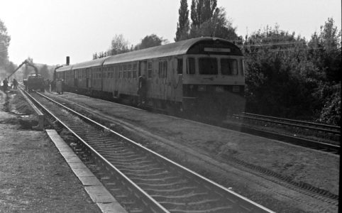 Umbau Xanten 1991: Hausbahnsteig